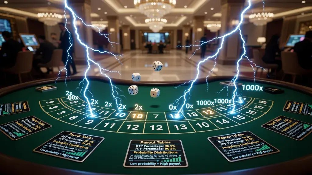 Lightning Dice Payouts Explained: Return to Player, RTP Percentage, Betting Odds, and Payout Multipliers