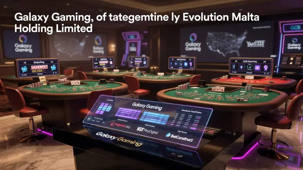 Table Game Supplier Galaxy Gaming Heads Toward Evolution Takeover