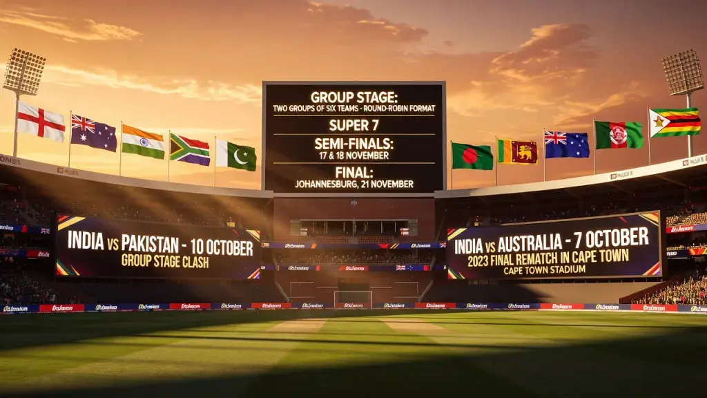 England Dodge Australia and India in 2027 World Cup Draw